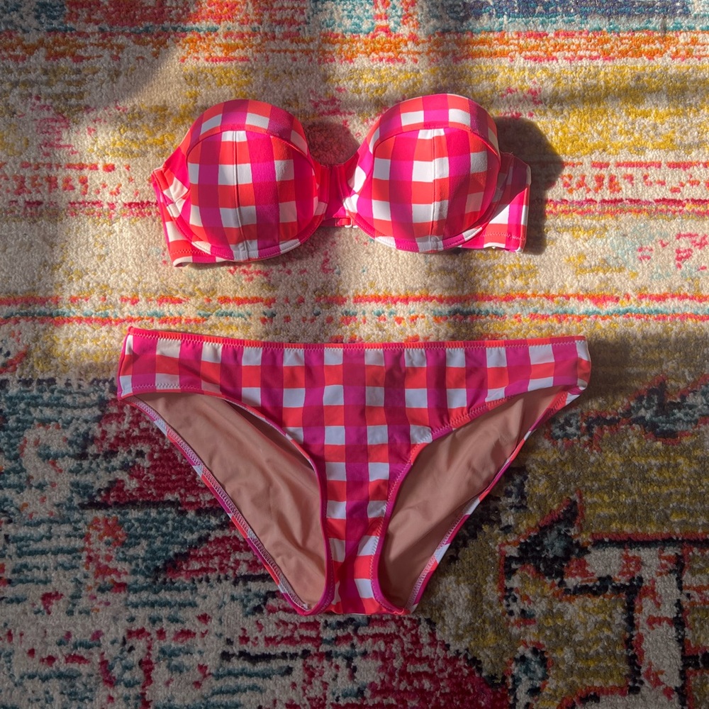 J. Crew Strapless bikini